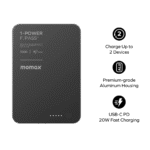 Momax 1-Power F.Pass⁺ 5000mAh Magnetic Battery Pack with Built-in Cable - Image 9